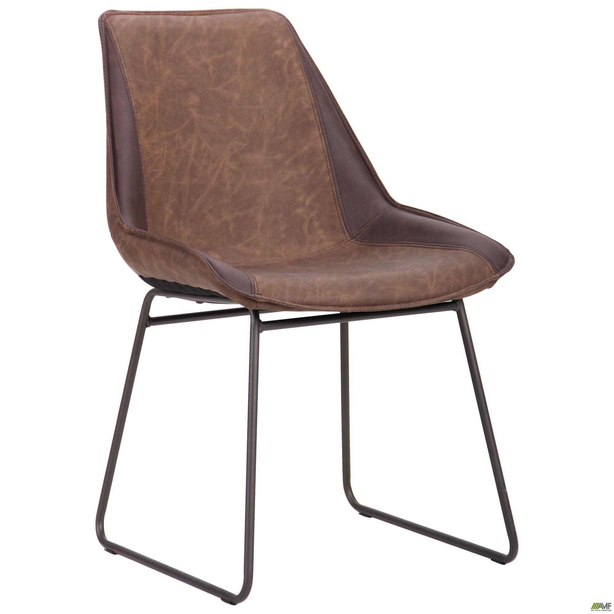 

Стул AMF Cherokee gunmetal, cowboy Coffee/Dark Brown 521993