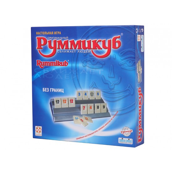 

Настільна гра Стиль жизни Руммікуб. Без кордонів (міні) RU