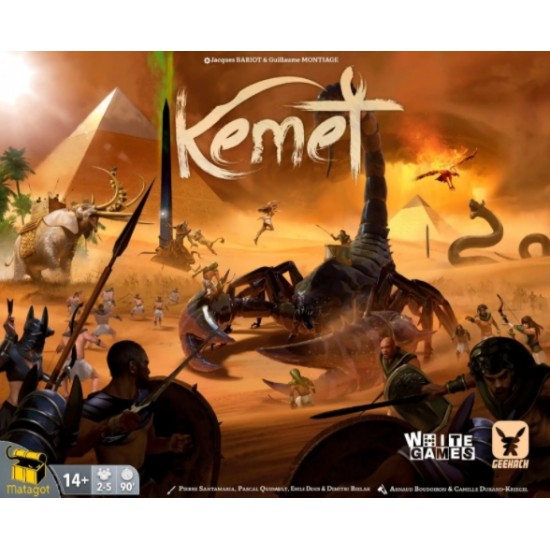 

Настільна гра Geekach Games Кемет: Кров і пісок