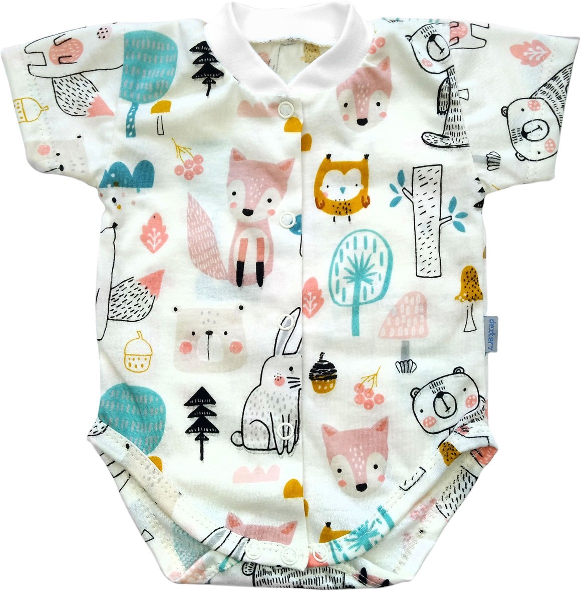 

Боди Dexters "Лесные друзья" 56 см белый