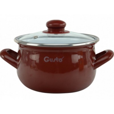 

Кастрюля Gusto GT-T-124-R Red 24 см 5,7 л