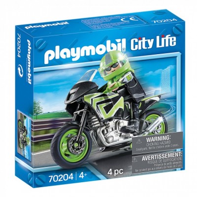 

Конструктор Playmobil Мотоцикл с мотоциклистом (6336568)