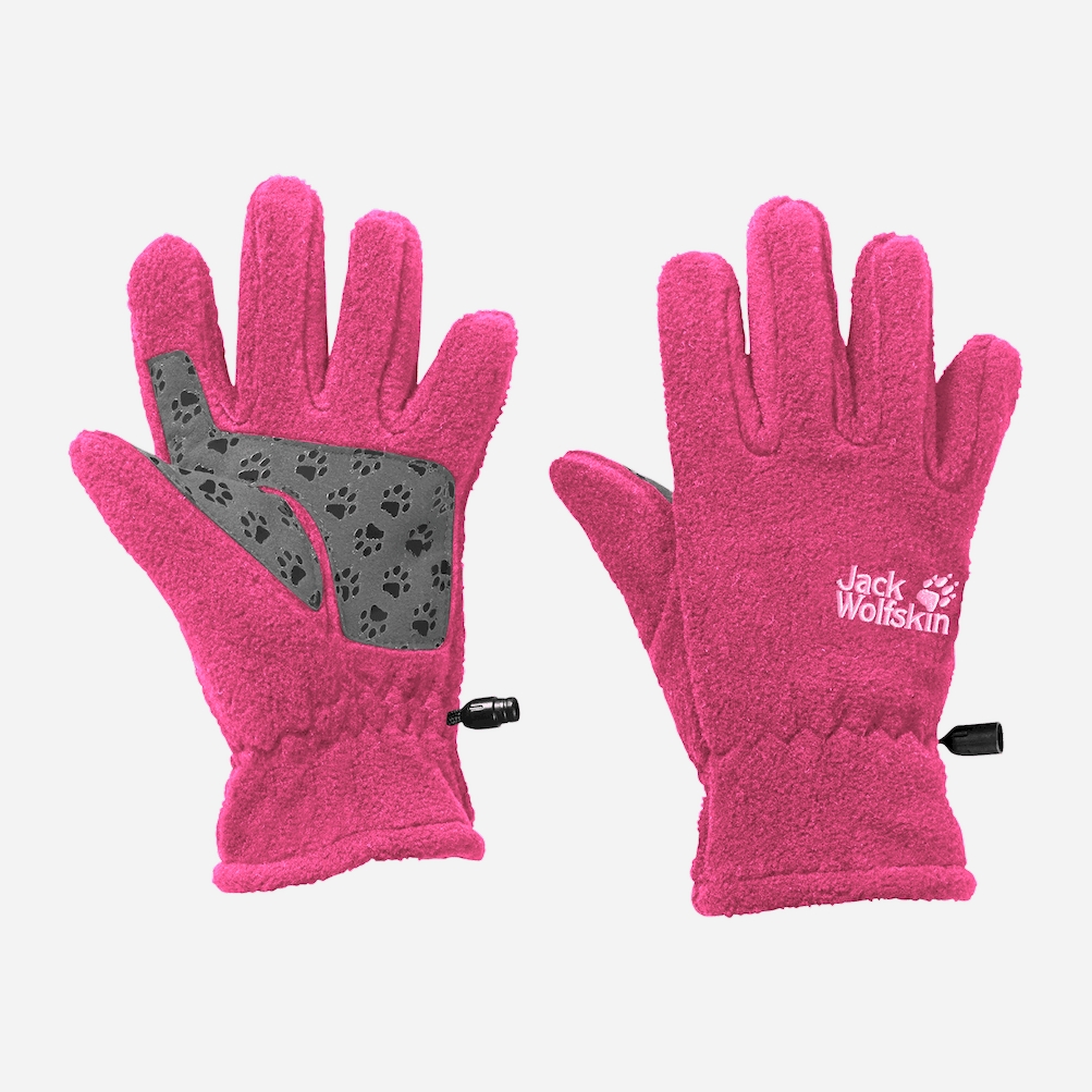 

Перчатки Jack Wolfskin Fleece Glove Kids 1901861-2010 9-10 лет Фуксия