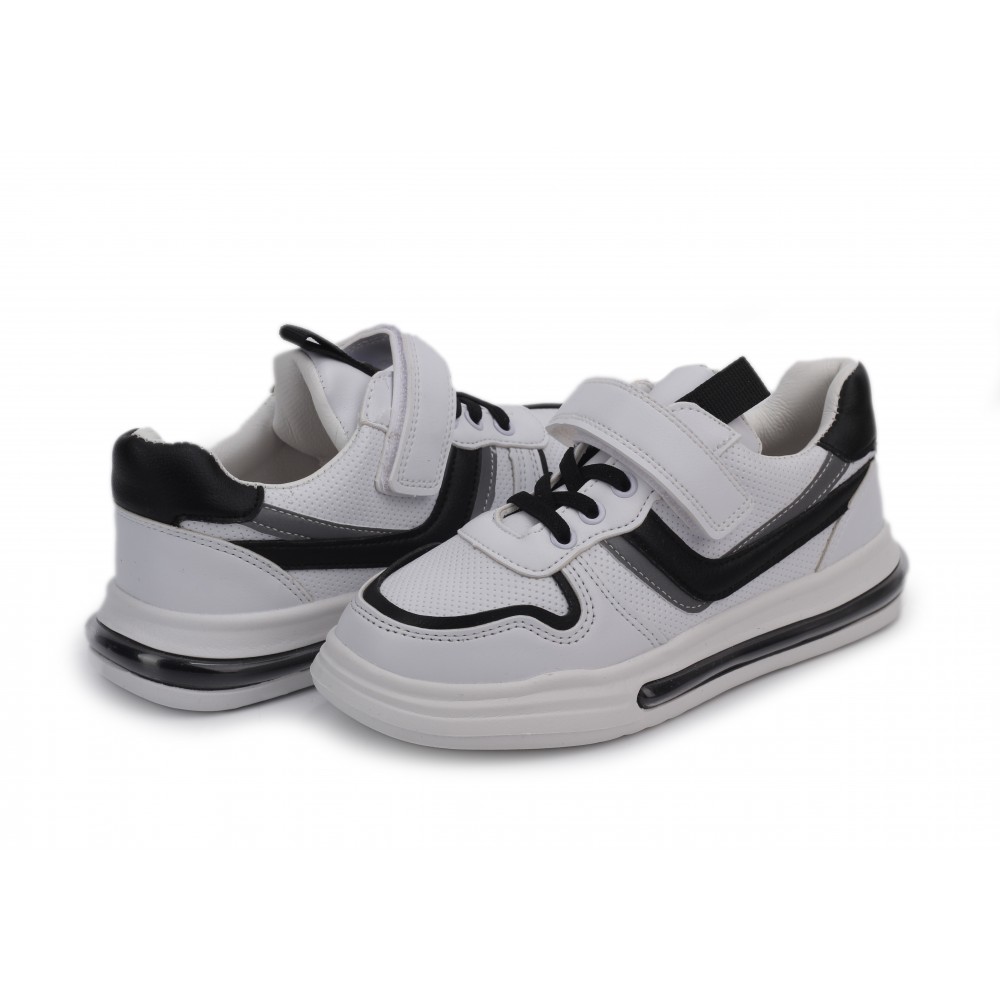

Кросівки Мишеня M58-2WHITE-BLACK 27 Біло-чорний