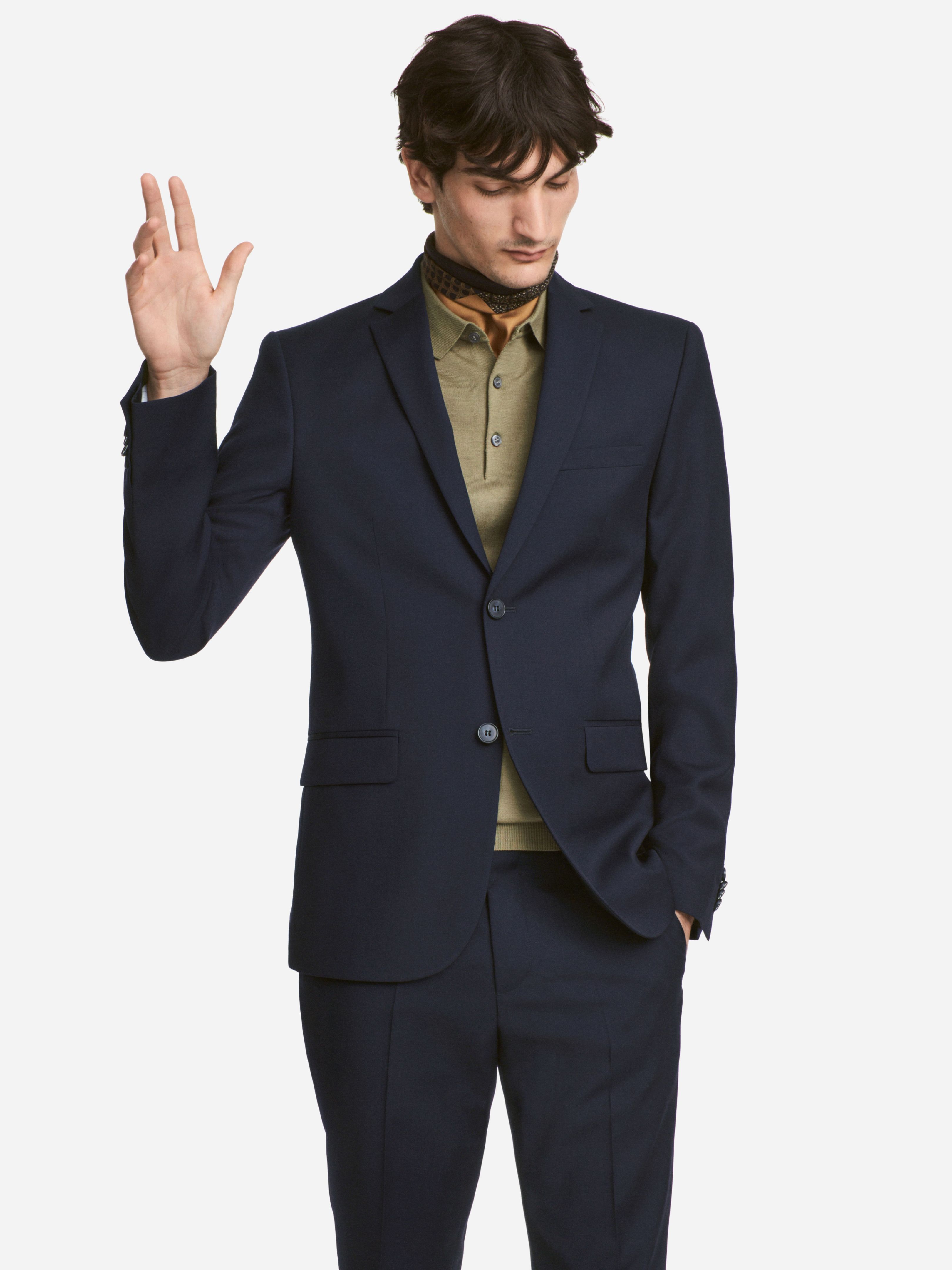 

Пиджак H&M XAZ083724XXZU 62 Темно-синий
