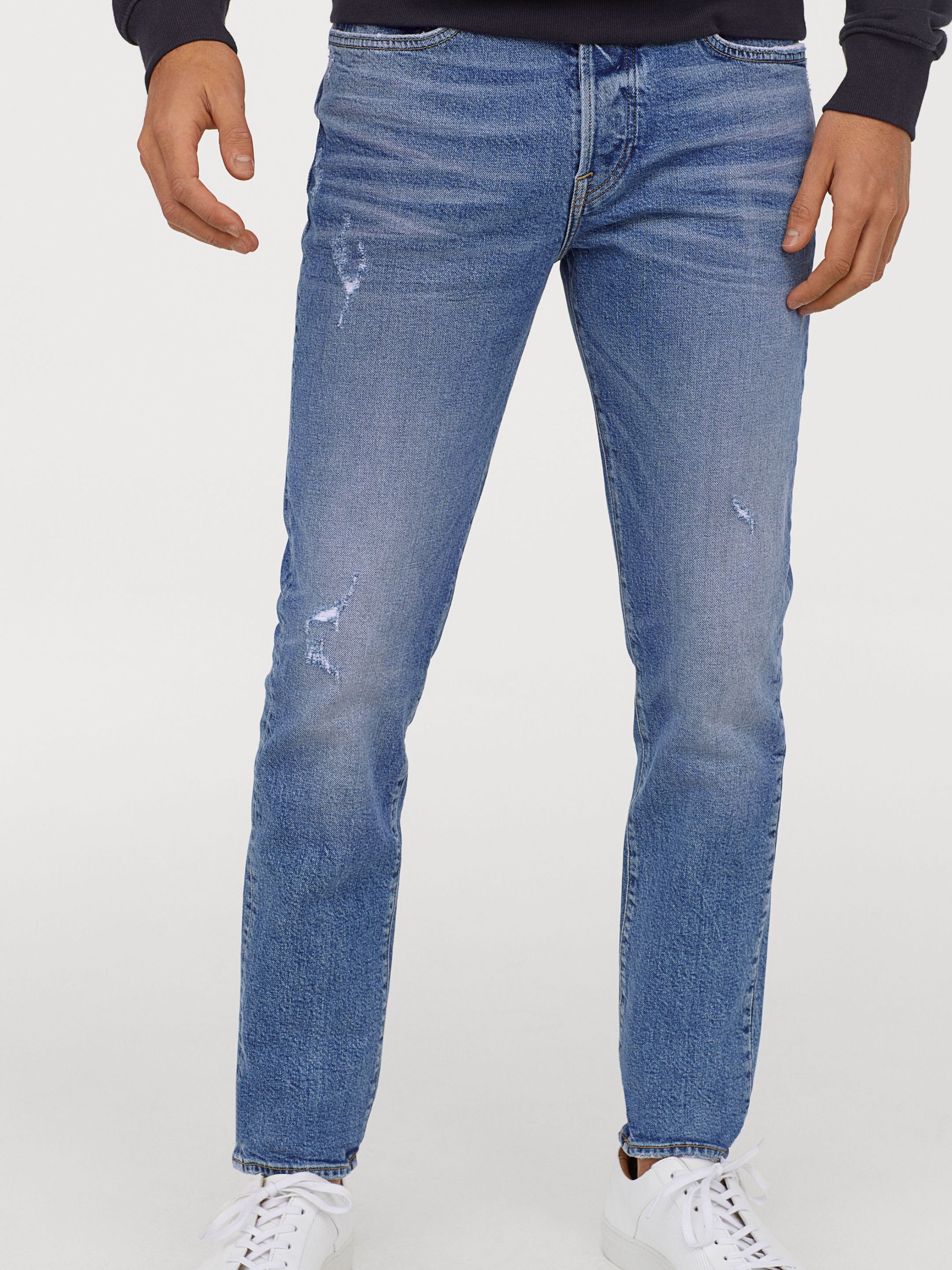 

Джинсы H&M XAZ160454TPTC 28/34 Синие с белым