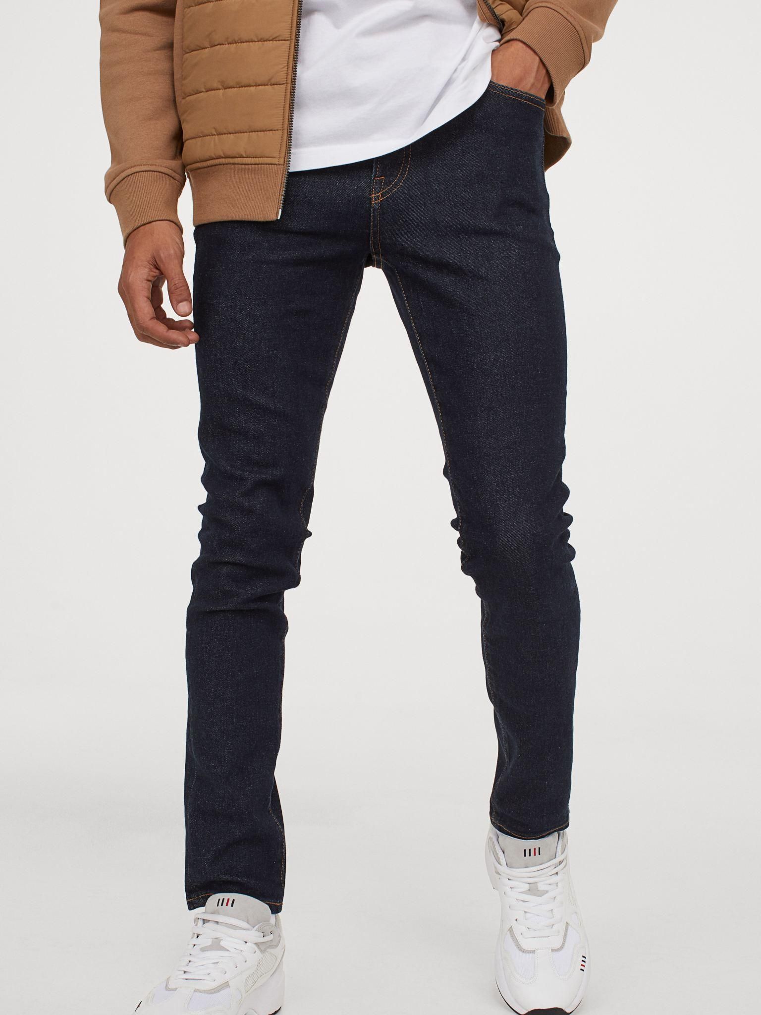 

Джинсы H&M XAZ235913OUMJ 28/32 Темно-синие