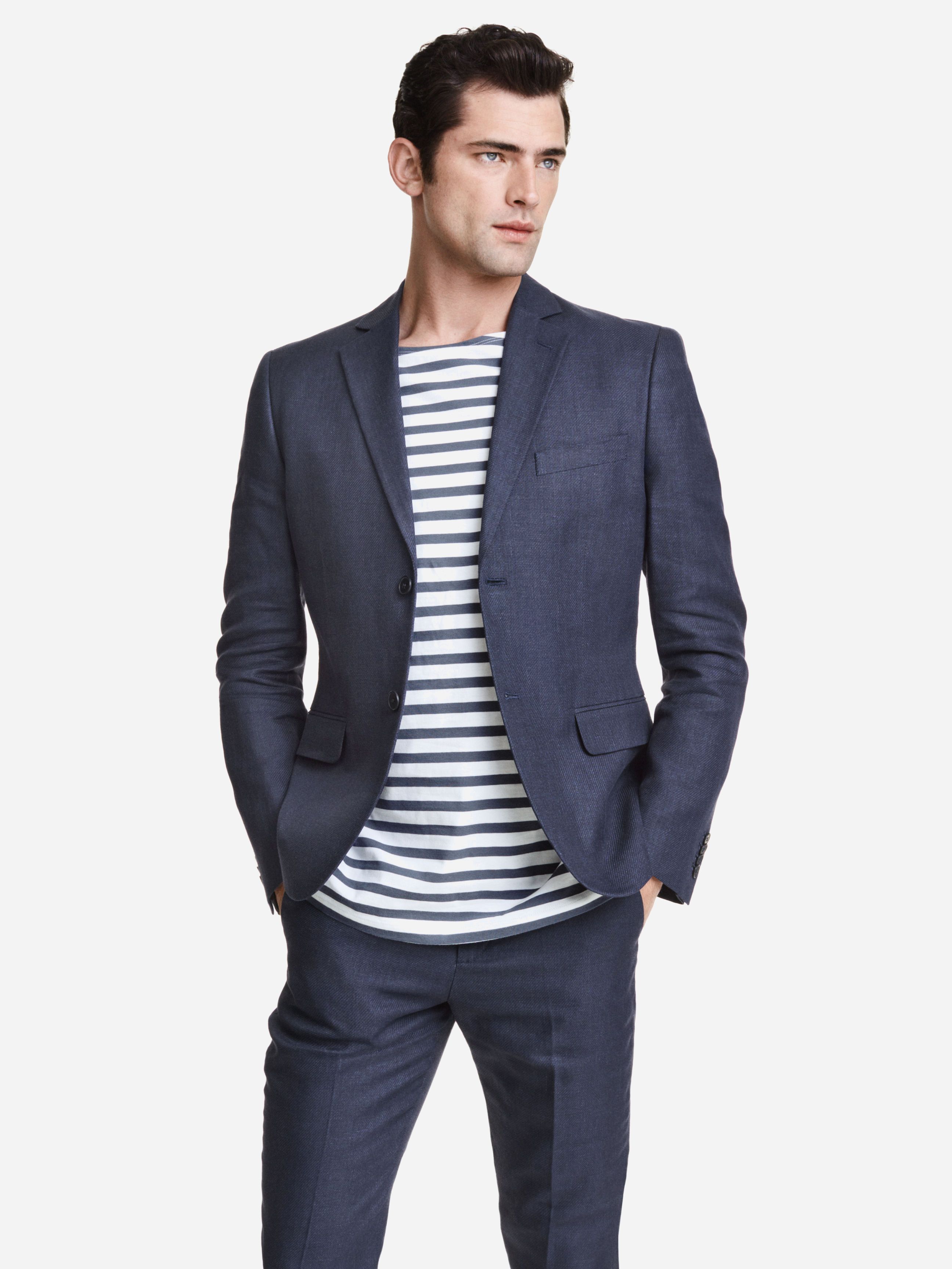 

Пиджак H&M XAZ013278PKZU  Темно-синий, Пиджак H&M XAZ013278PKZU 56 Темно-синий