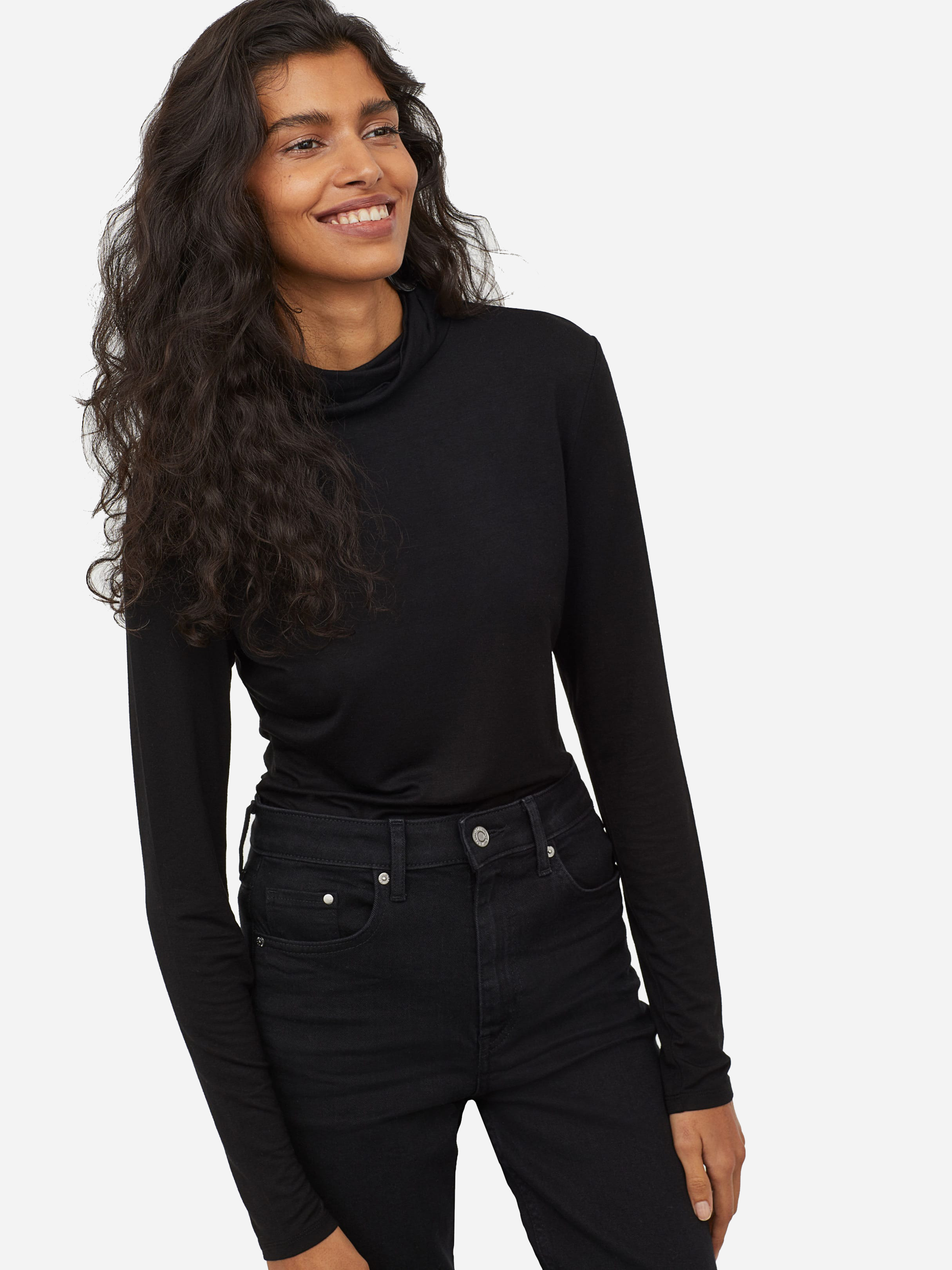 

Водолазка H&M 5371160RP5  Черная, Водолазка H&M 5371160RP5 XS Черная