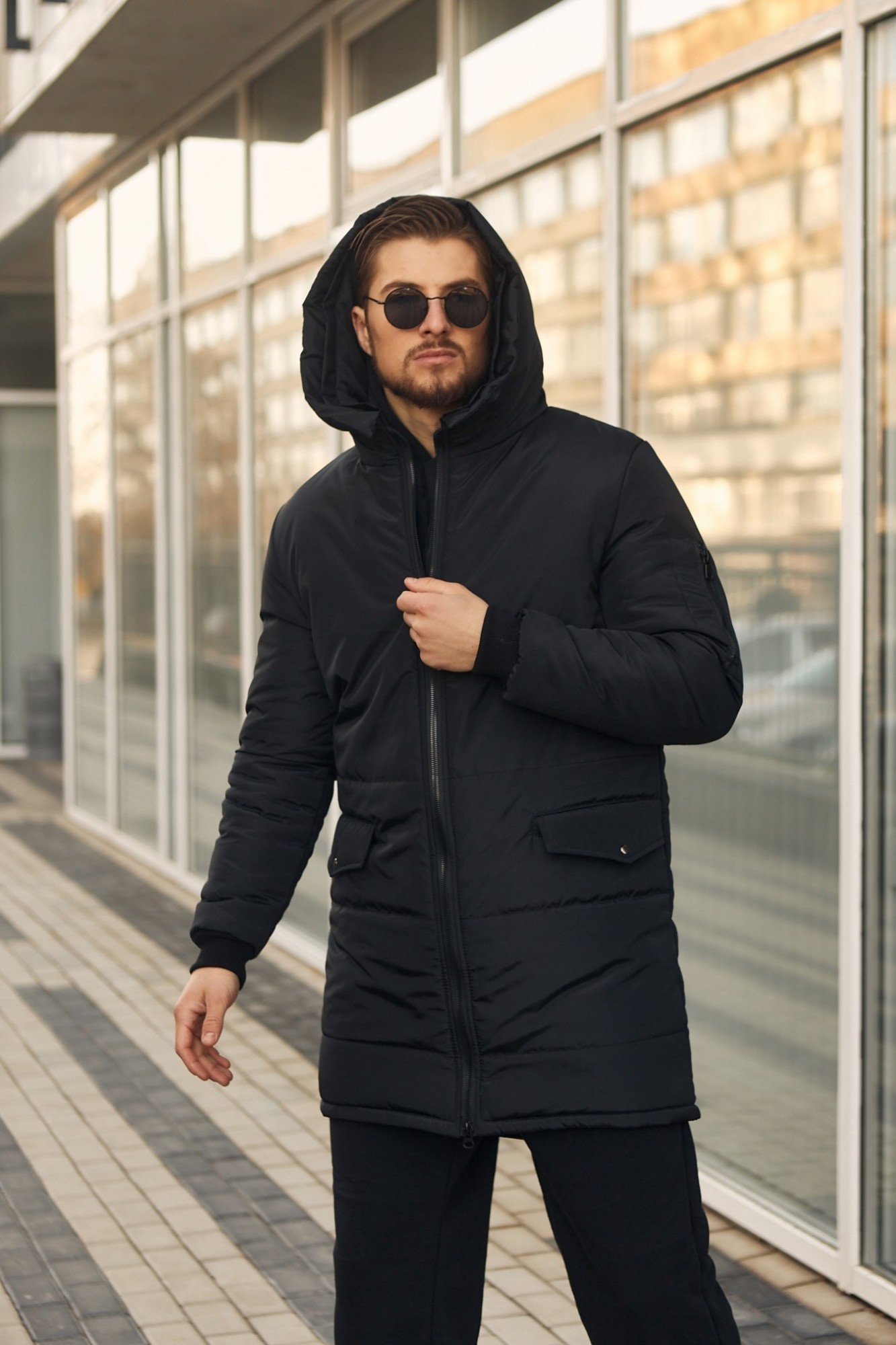 

Мужская парка Black размер, Мужская парка Black размер S