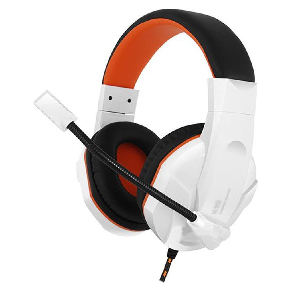 

Наушники GEMIX N20 white/orange Gaming