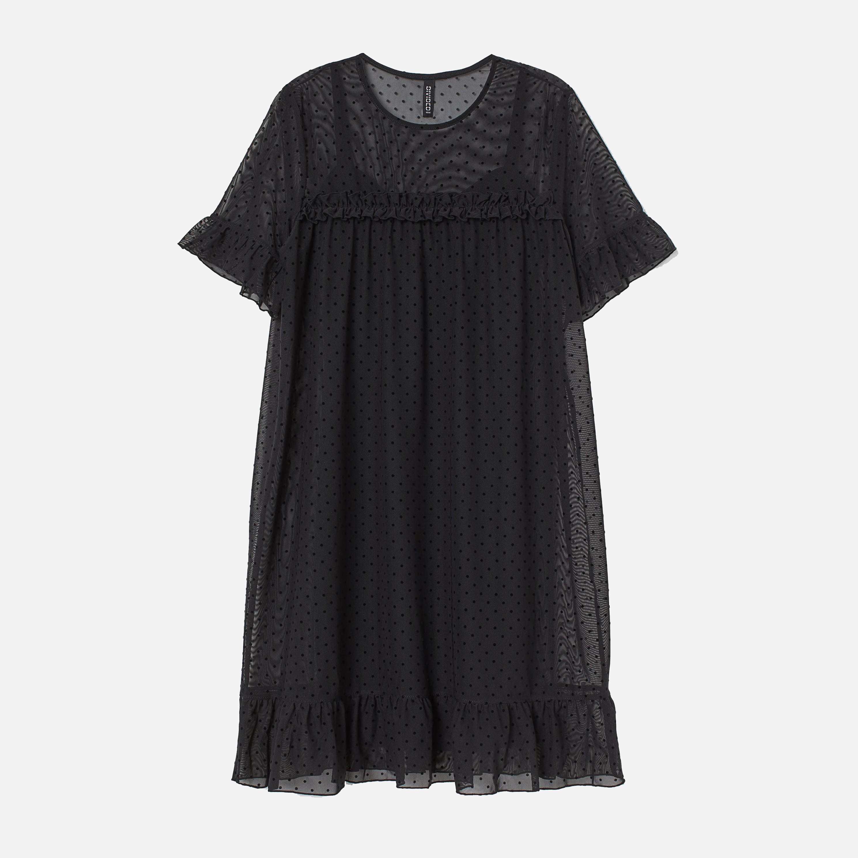 

Платье H&M 7882980RP5  Черное, Платье H&M 7882980RP5 48 Черное