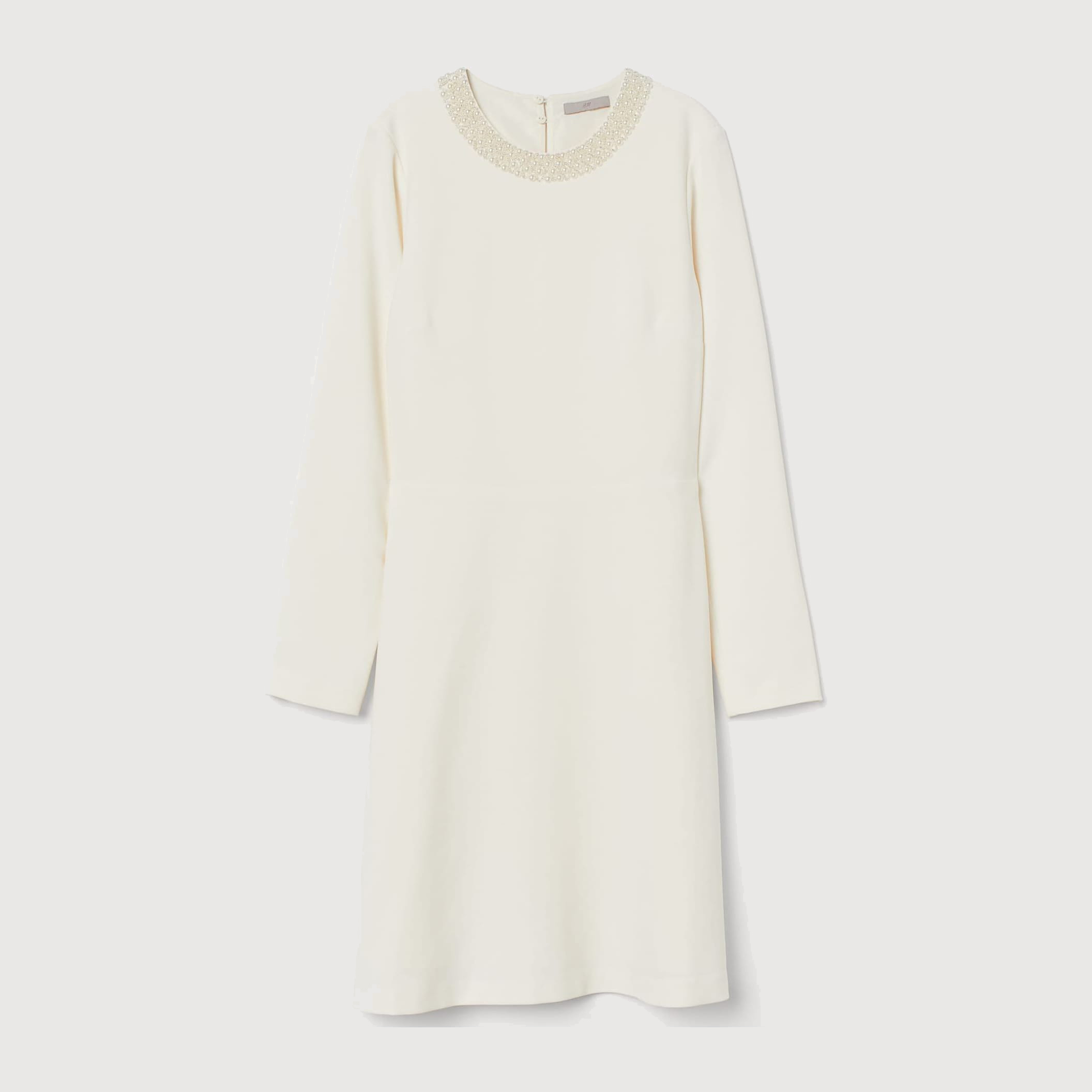 

Платье H&M 7949480sm  Кремовое, Платье H&M 7949480sm 34 Кремовое