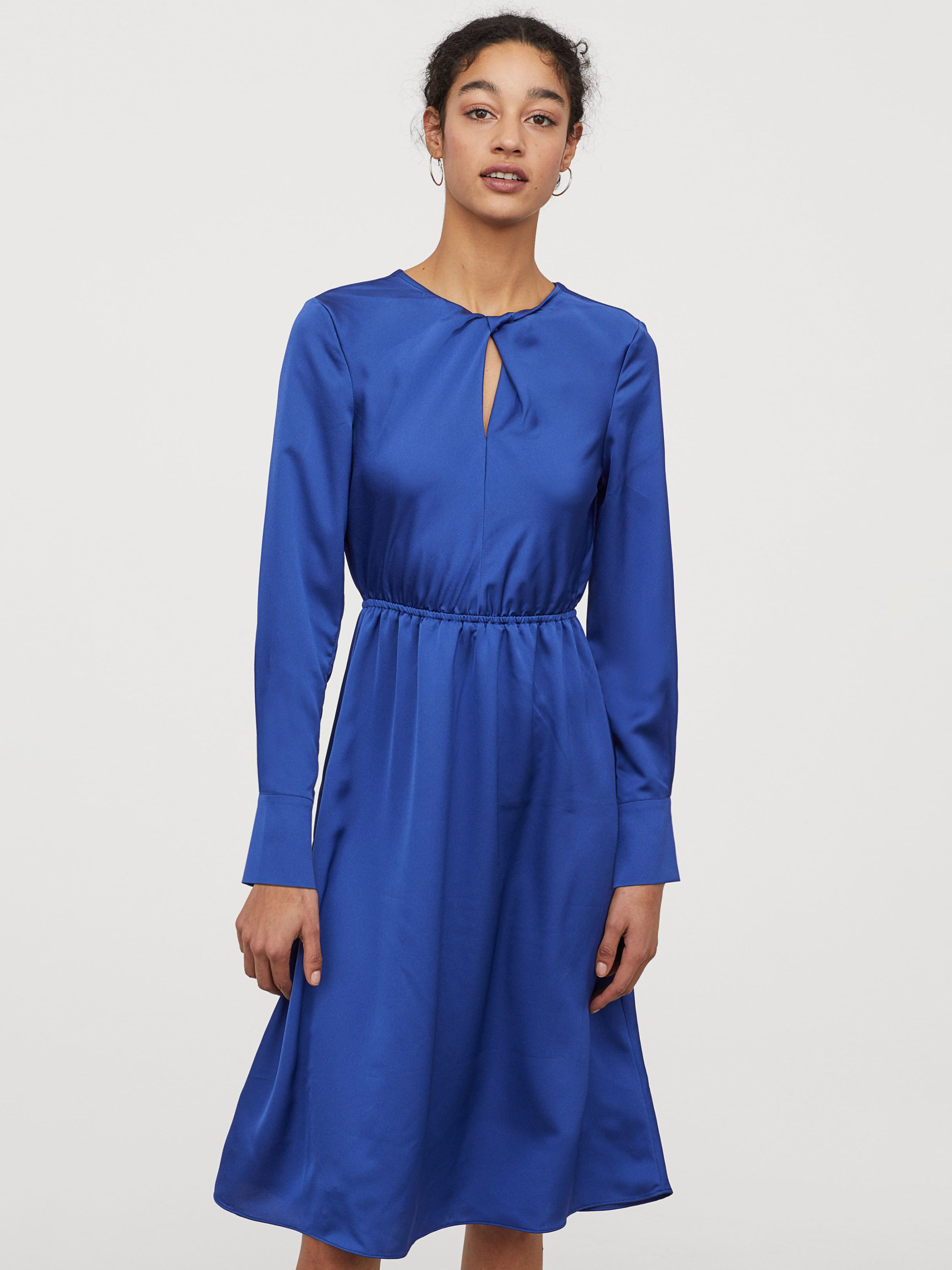 

Платье H&M 8213411RP5 38 Васильковое