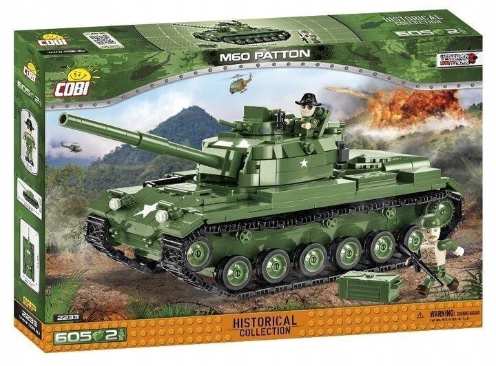 

Конструктор COBI M60 Patton Танк Война у Ветнаме, 605 деталей (COBI-2233)