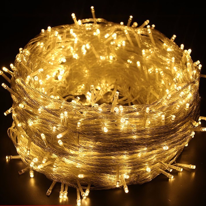 

Гирлянда светодиодная 300 LED DL 15 метров белый теплый
