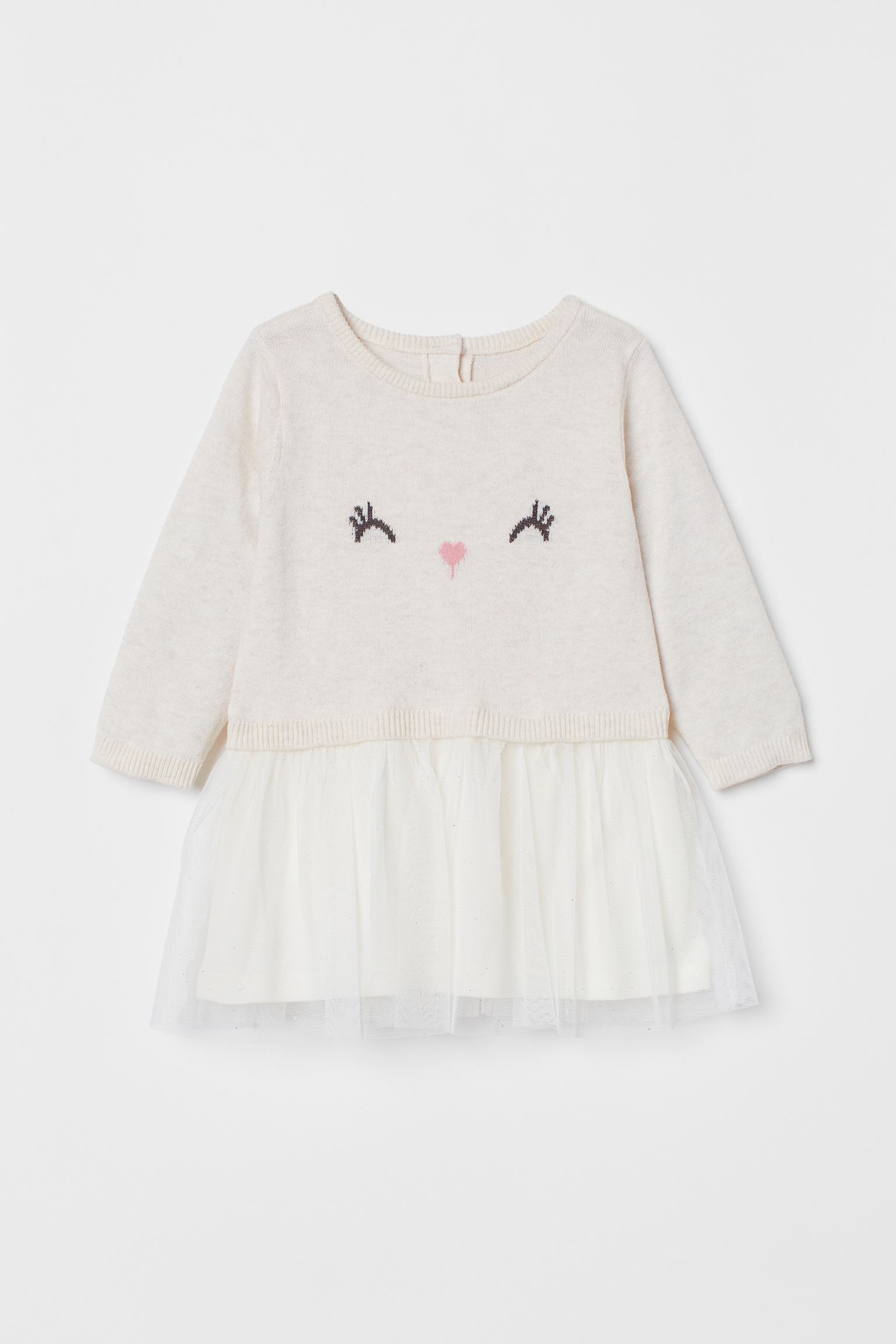 

Плаття із фатиновою спідничкою H&M 80 Білий