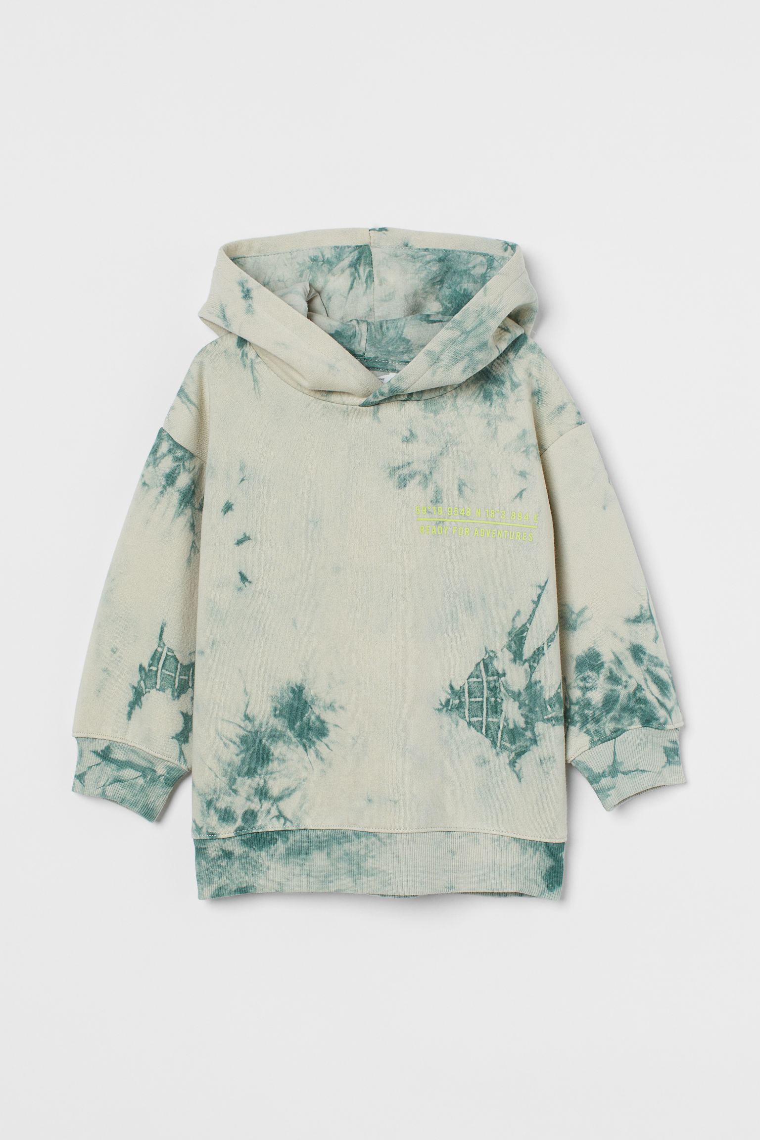 

Худі тай-дай зелений H&M 122/128 Зелений