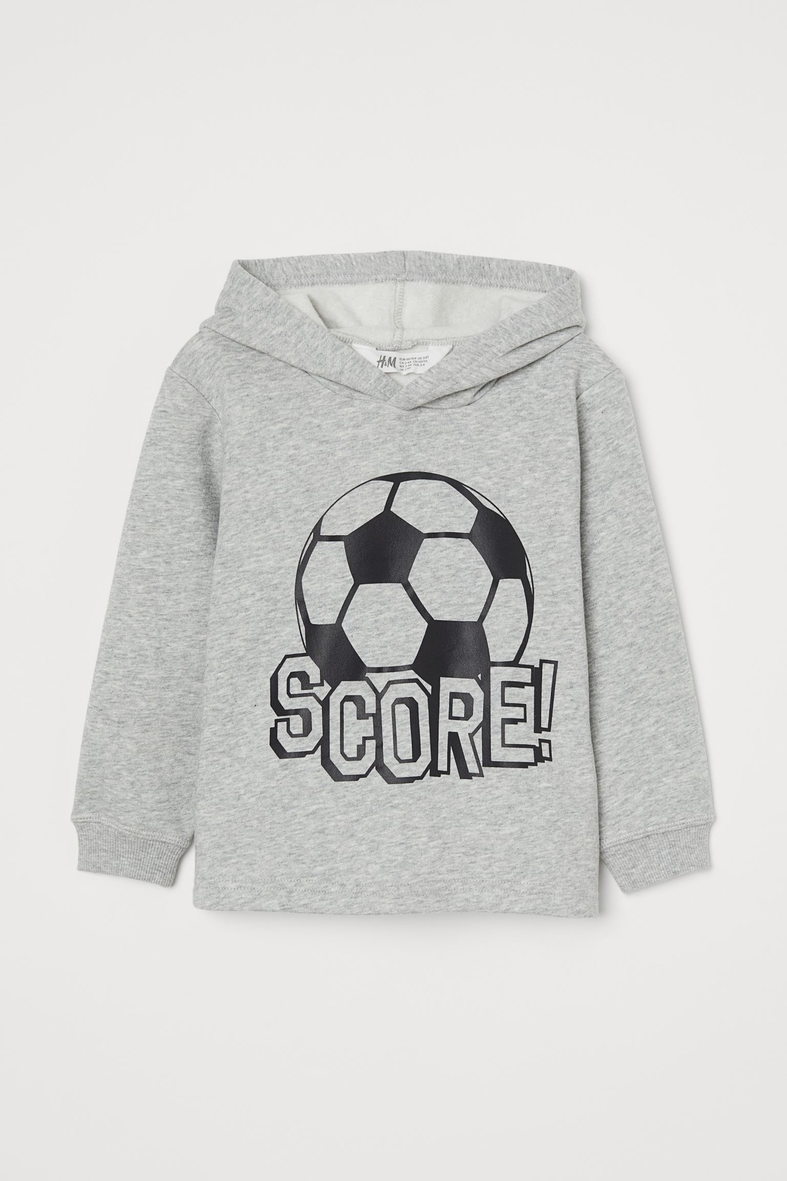 

Худі з мячем сірий H&M 98/104 Сірий