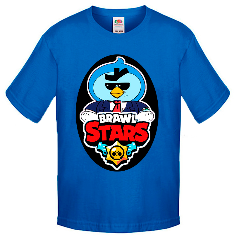 

Футболка Fruit of the Loom brawl stars Синий 140 см B1B20BM140