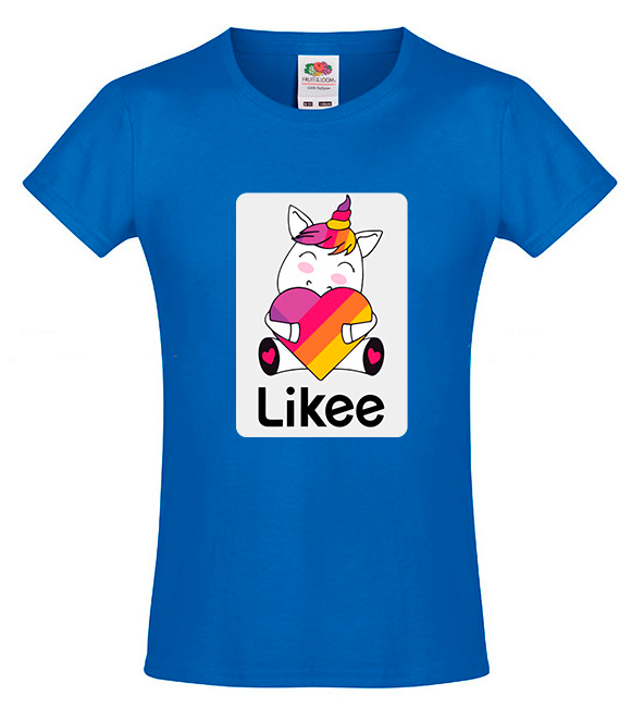 

Футболка Fruit of the Loom Likee Синий 152 см S1L9SD152