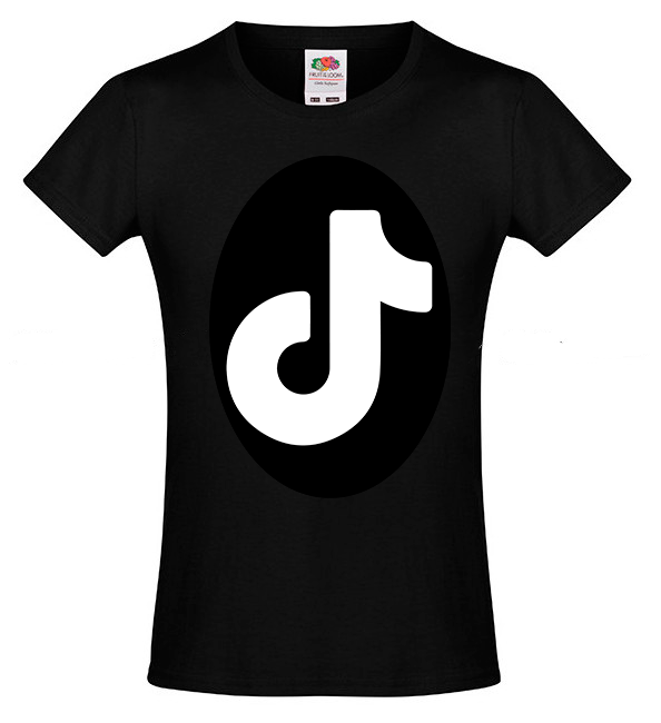

Футболка Fruit of the Loom tik tok Черный 128 см B2TTOD128
