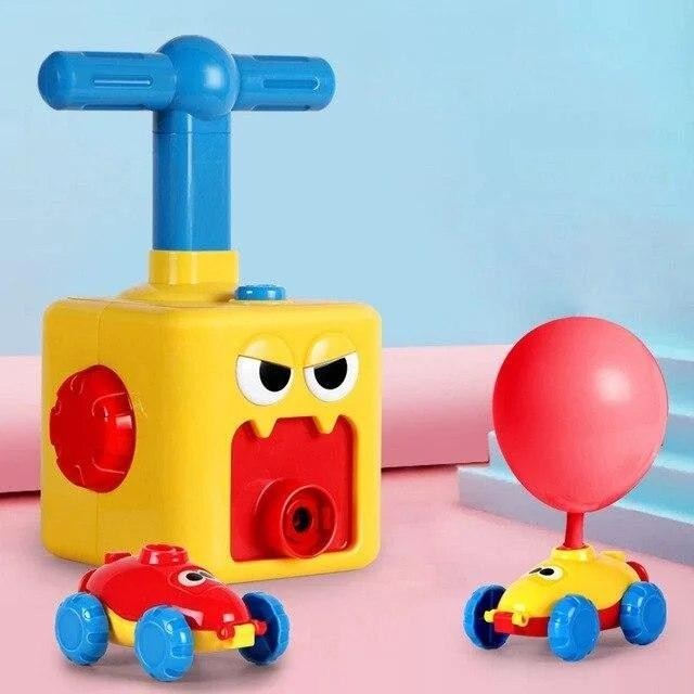 

Аэромобиль Force Principle Balloon car Aerodynamics Reaction с шариком