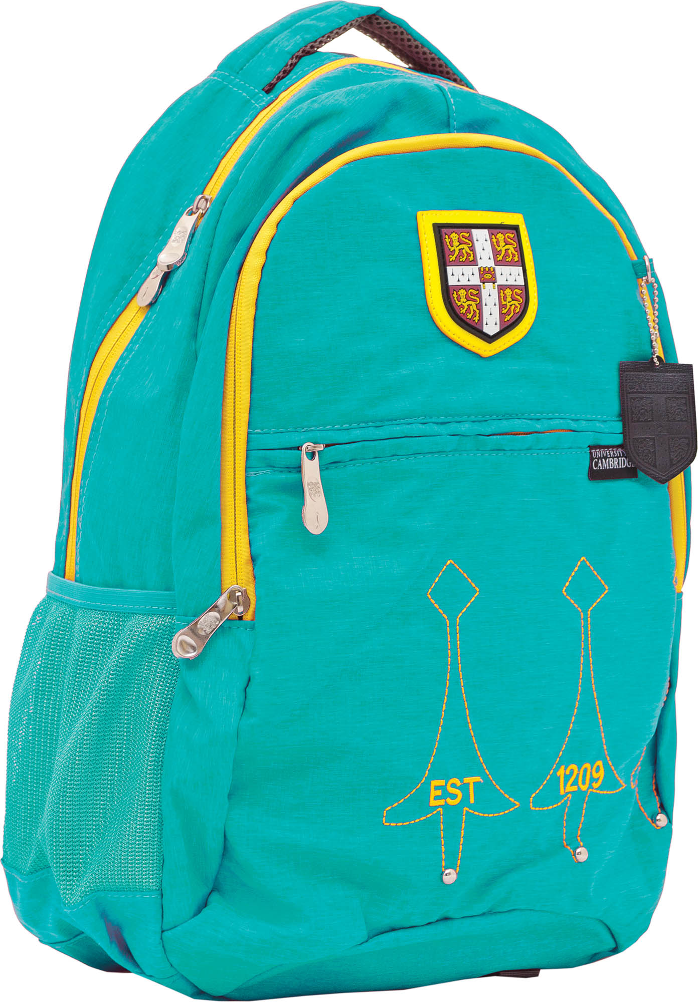 

Рюкзак для підлітків YES CA060 "Cambridge", бірюзовий, 29*14*46см (552956)