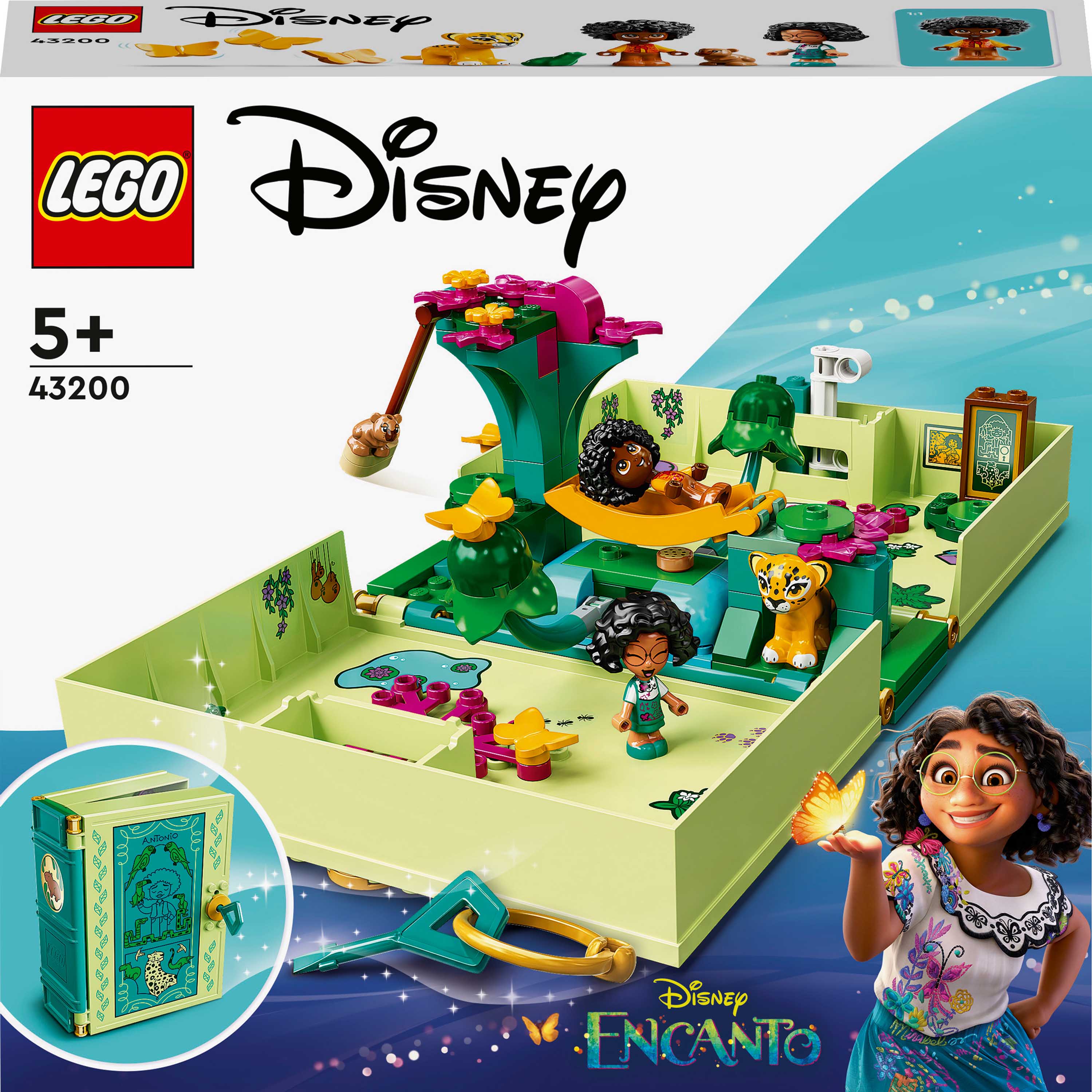 

Конструктор LEGO Disney Princess Волшебная дверь Антонио 99 деталей (43200)