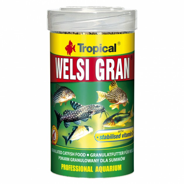 

Корм Tropical Welsi Gran для донных аквариумных рыб 250 мл/162 г