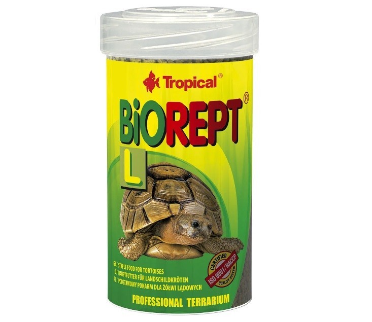 

Основной корм Tropical Biorept L для сухопутных черепах 500 мл/140 г