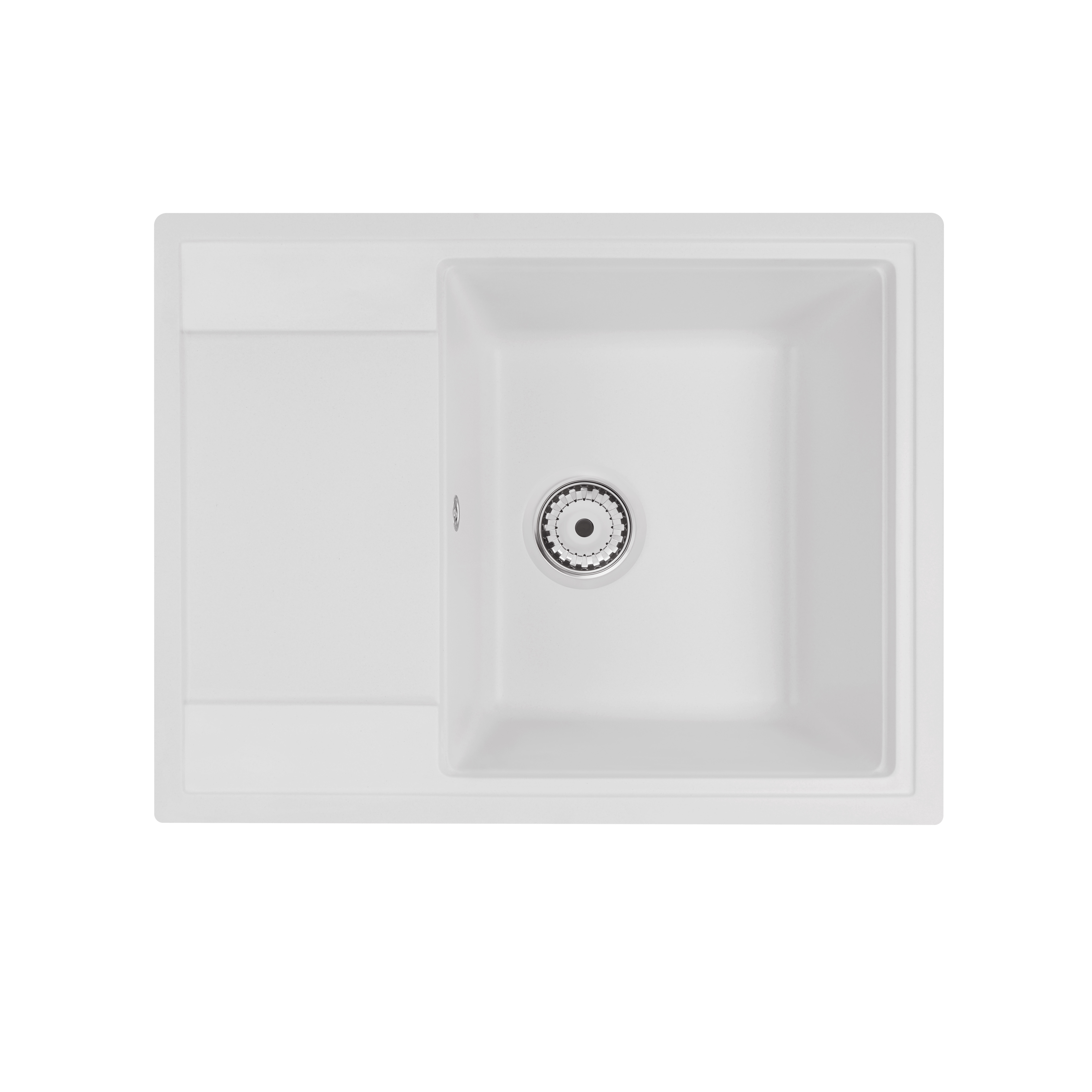 

Кухонная мойка Qtap CS 6450 White (QT6450WHI650)