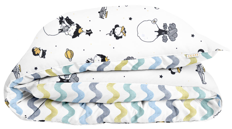 

Пододеяльник Cosas Little Prince Wave 155х215 см