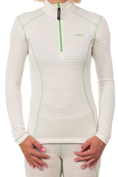 

Термокофта Catch Guda Zip White/Green, Термокофта Catch Guda Zip White/Green L