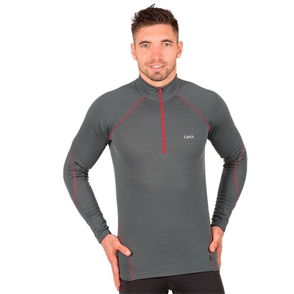

Термокофта Catch Gardi Zip Grey/Red, Термокофта Catch Gardi Zip Grey/Red L