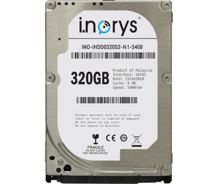 

Жесткий диск i.norys 2.5 320Gb 5400rpm 8MB INO-IHDD0320S2-N1-5408