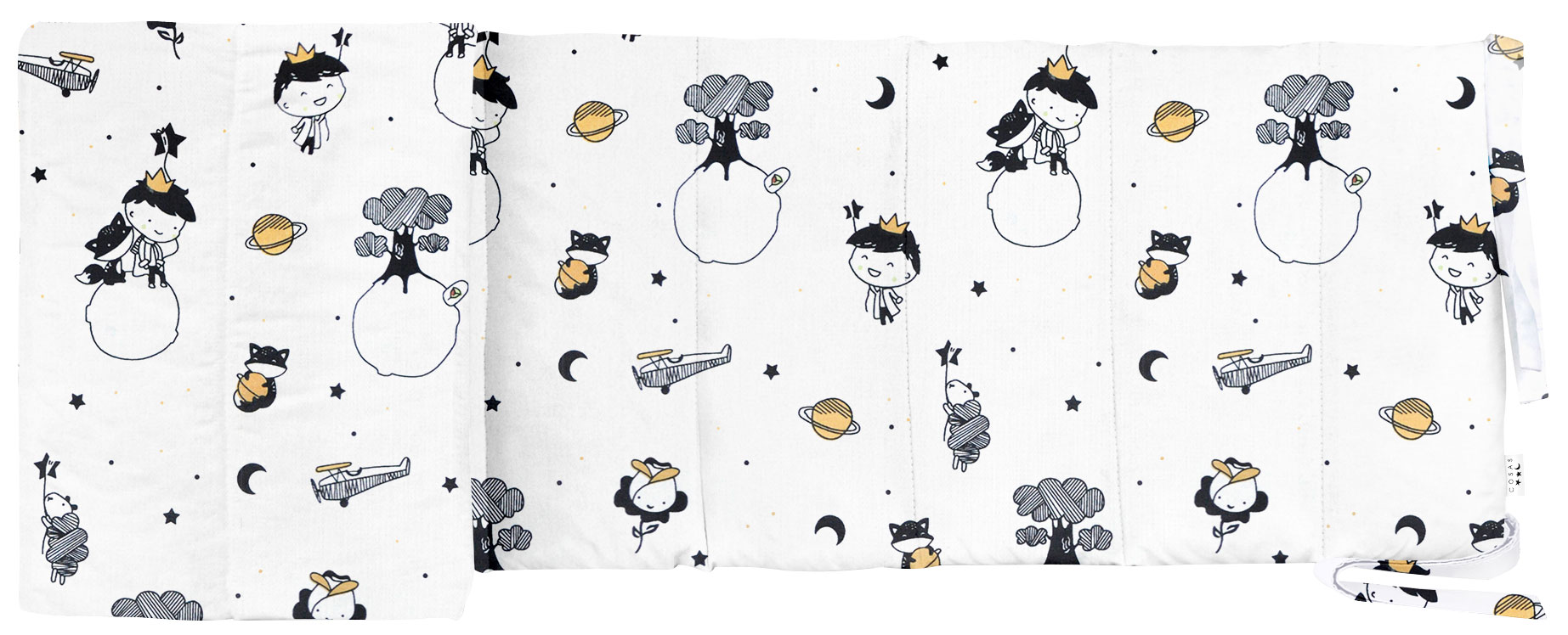 

Бортик в детскую кроватку Cosas Welt Bed Little Prince 30х180