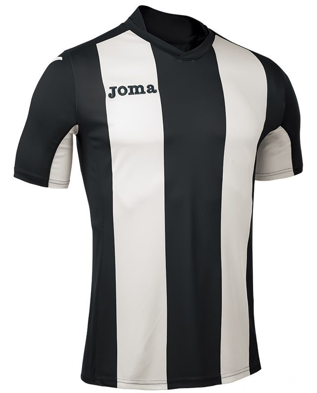 

Футболка Joma Pisa V черно-белая XL 100403.100