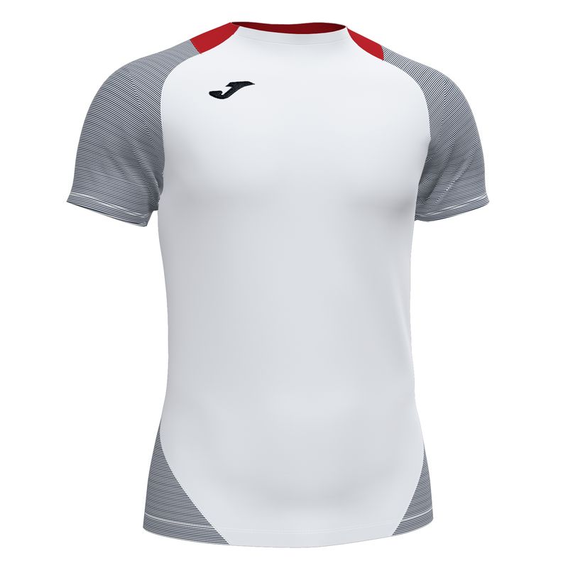 

Футболка Joma ESSENTIAL II бело-красная S 101508.203