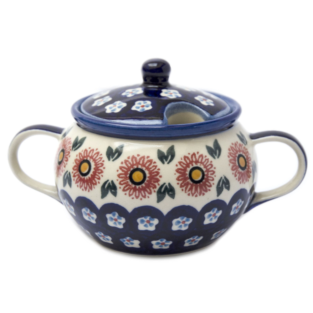 

Сахарница с ручками керамическая 0,35 л Dalila