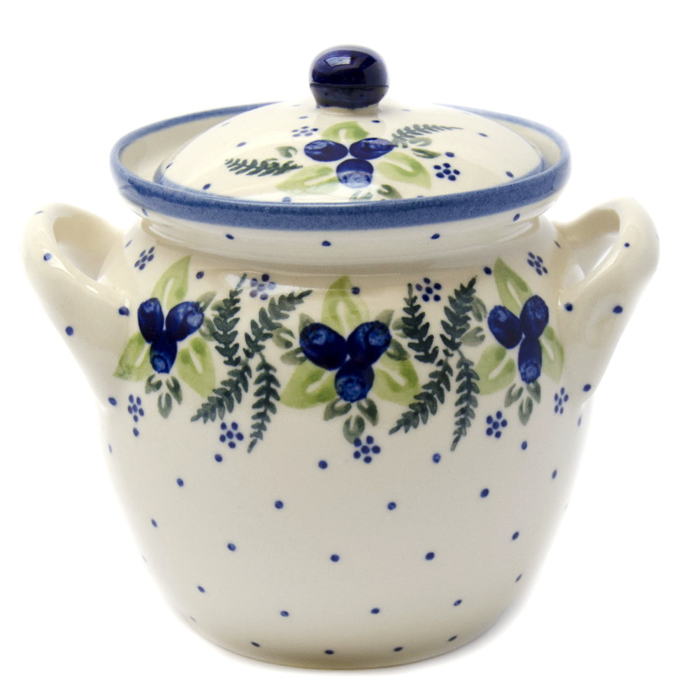 

Банка Горшочек керамический 0,7 л Blueberry