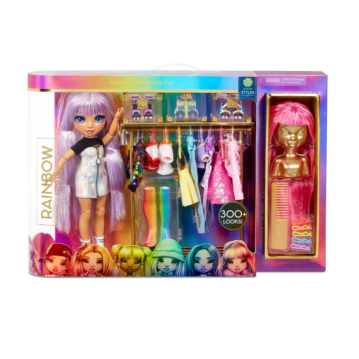 

Игровой набор с куклой Rainbow High - Модная студия Rainbow High 571049