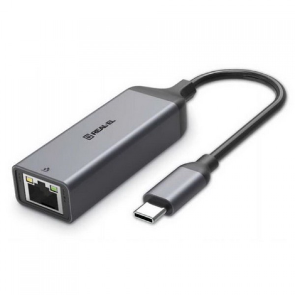 

Адаптер REAL-EL CE-150 USB Type-C-RJ45 Black UAH