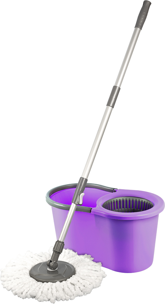 

Набор для уборки Planet Spin Mop Midi 16 л Фиолетовый