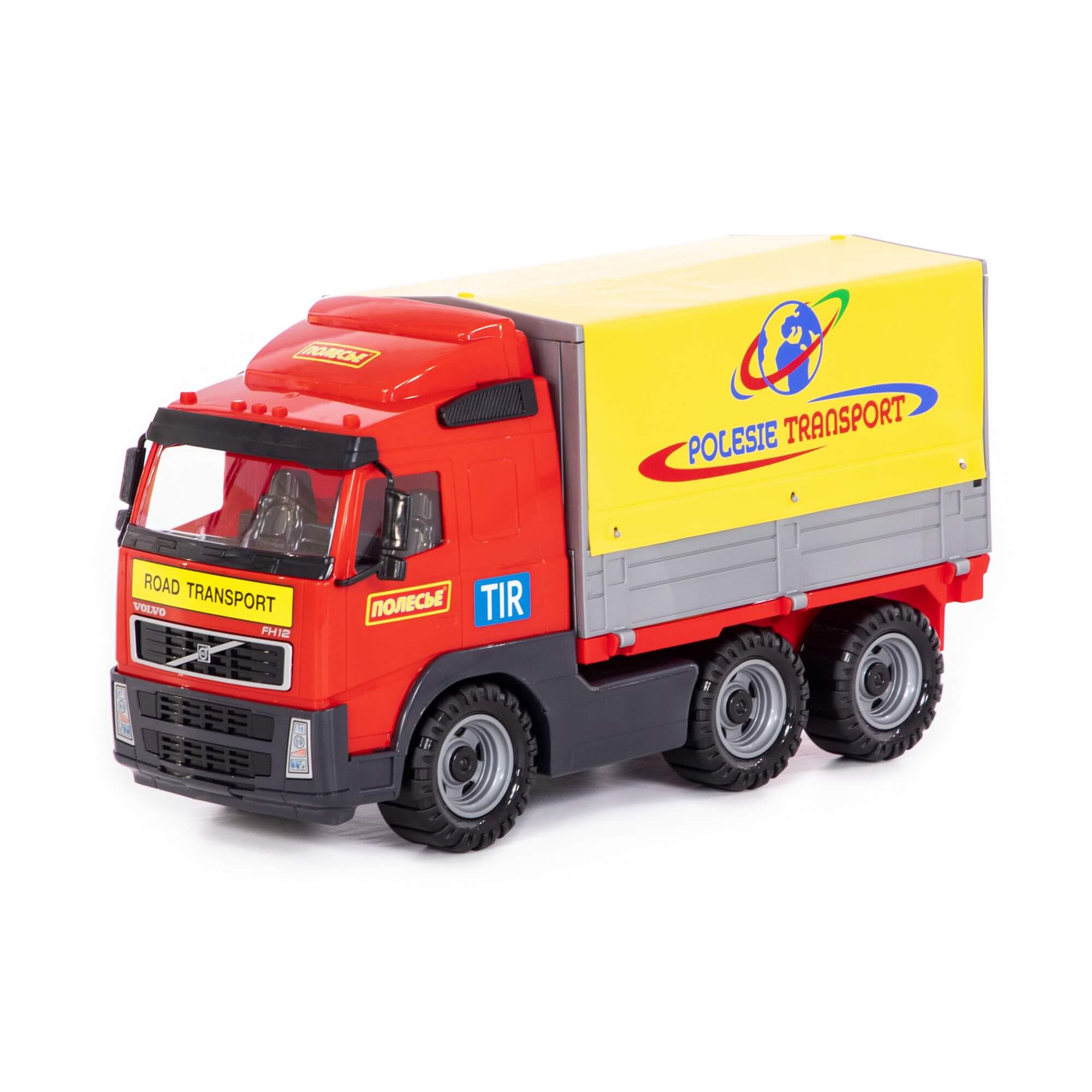 

Іграшка Polesie Volvo автомобіль бортовий тентовий (8763)