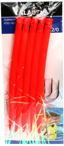 

Элементы монтажа Fladen Rubber Mac size 12/0 5 шт Red (817-120)