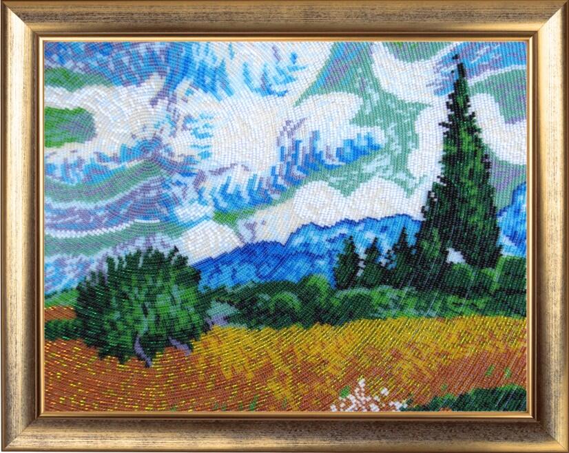 

Butterfly Поле с кипарисами (335)