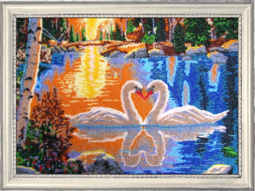 

Butterfly Лебеди на закате (511)