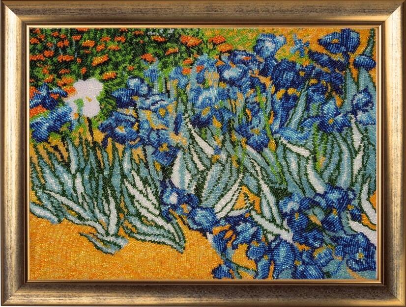 

Butterfly Полевые ирисы. По мотивам В. Ван Гога (265)
