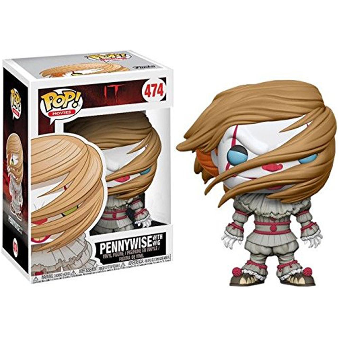 

Фигурка Funko Pop Фанко Поп Оно Пеннивайз в парике IT Pennywise with wig 10 см IT P 474